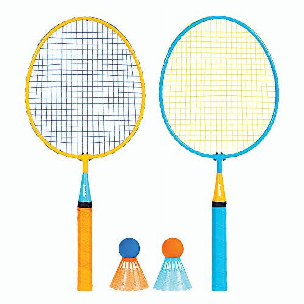 Franklin Sports Kids Badminton Racket Set Smashminton Kids Oversize