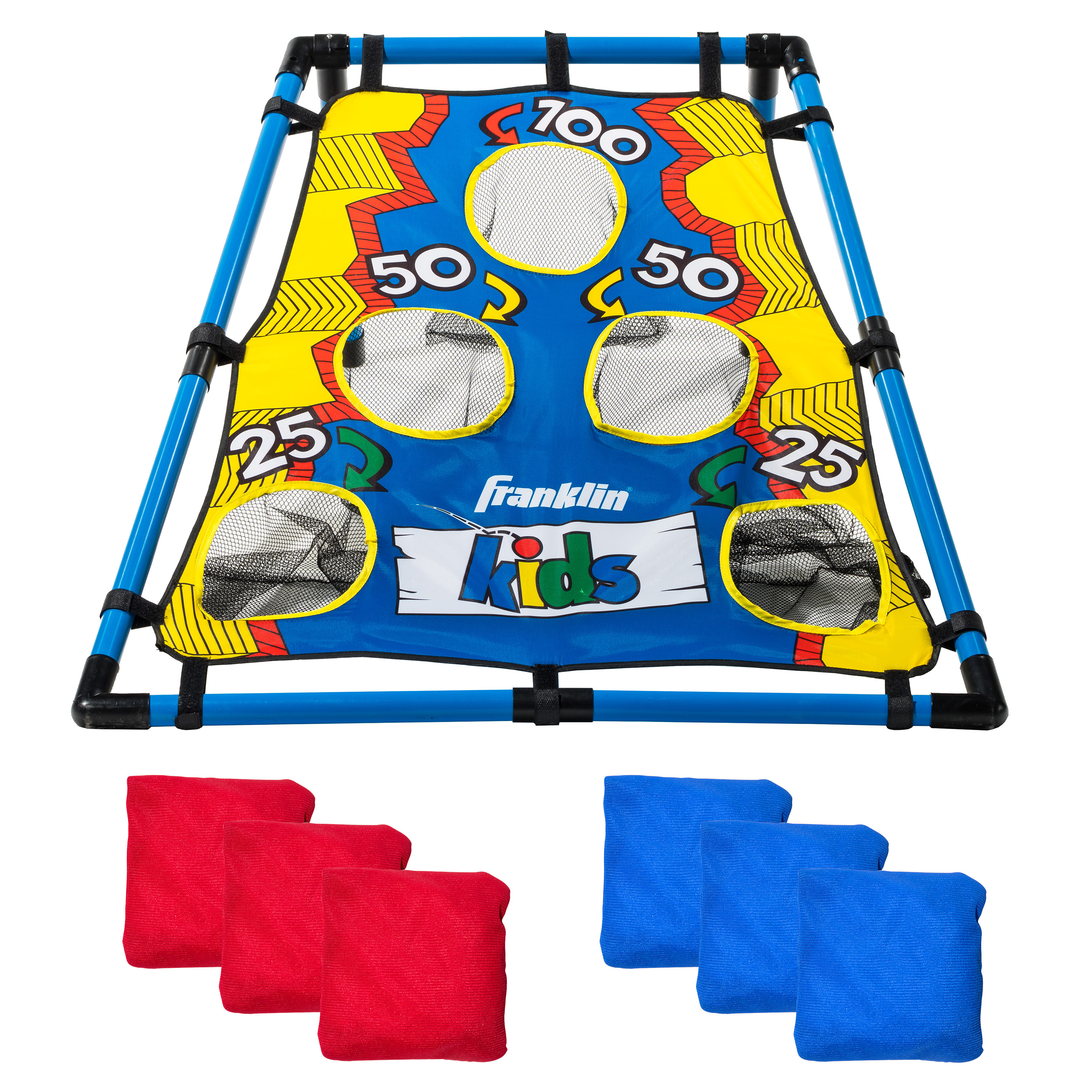 Franklin Sports Kids Bean Bag Toss - Great for Kids-Indoor Outdoor Use - Includes 31" x 33" Target and (6) 4" Bean Bags - image 1 of 7