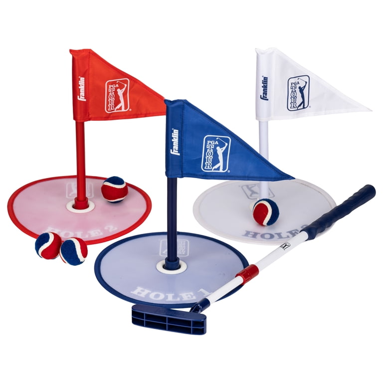Franklin Sports Kids Indoor Mini Golf Set - PGA TOUR Putt N Stick