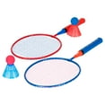 Franklin Sports Kids Jumbo Badminton Racket Set Smashminton Kids Oversize Badminton Rackets
