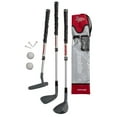 thumbnail image 1 of Franklin Sports Kids Plastic Golf Set - Adjustable Youth Clubs - Red, 1 of 2