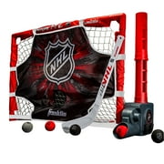 Franklin Sports Mini Hockey Automatic Passer, Goal & Target Set