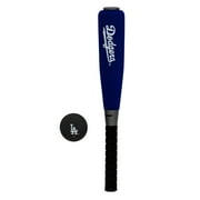 Franklin Sports Los Angeles Dodgers Foam Bat & Ball Set - 21" Soft Jumbo Team Baseball Bat and Ball Team Logo - MLB Official Licensed Product