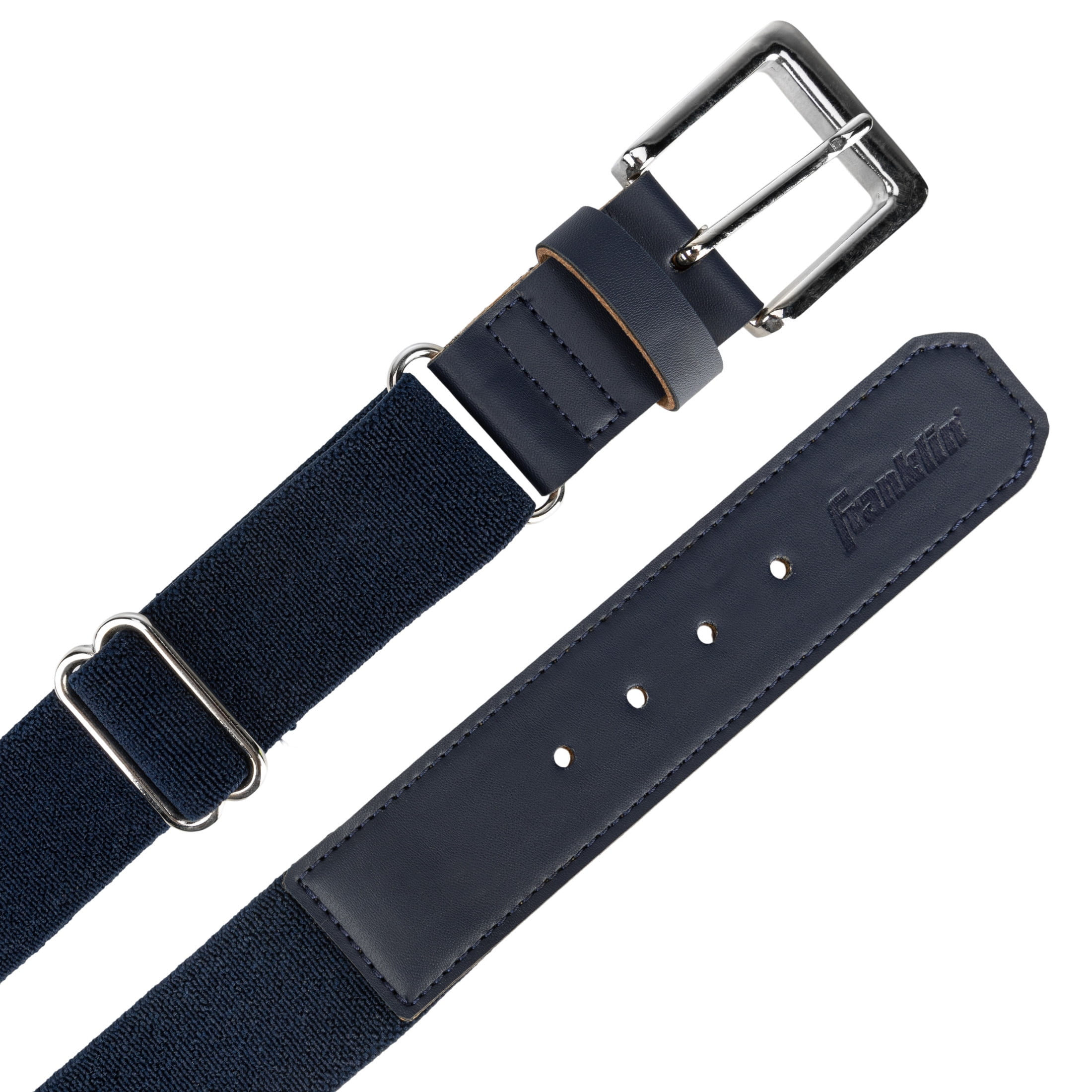 Franklin Sports MLB Adult Baseball Belt, Navy, One Size