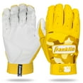 thumbnail image 1 of Franklin Sports MLB Batting Gloves - Digitek Camo Baseball + Softball Batting Gloves - Premium Leather Baseball Batting Gloves - Batting Glove Pair - White + Yellow - Youth Medium, 1 of 7