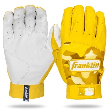 Gants De Frappe Softball Pour Femme Franklin Sports CFX Fastpitch – Taille Medium – Couleur Blanc/chrome – Neufs Dans Leur Boîte