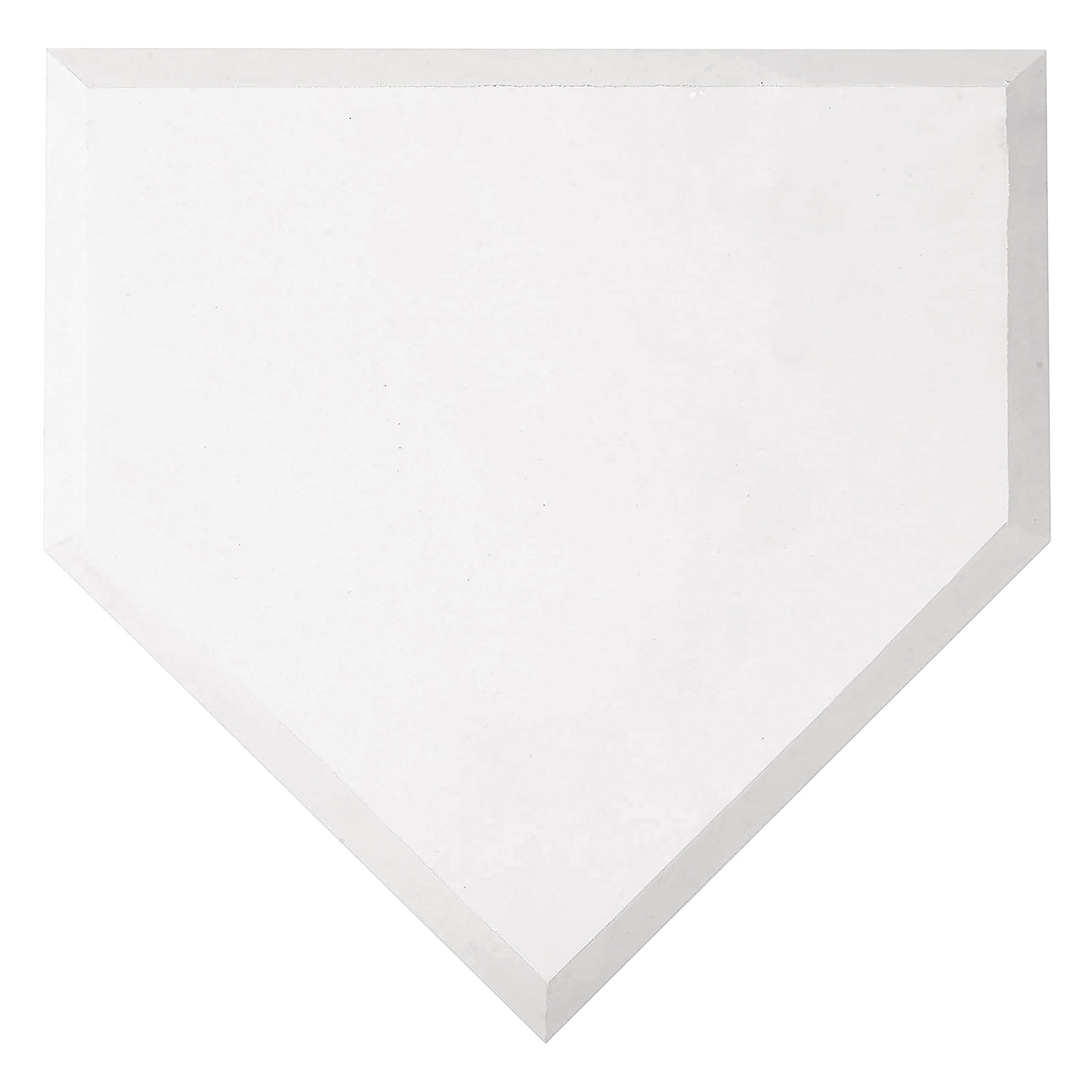 Franklin Sports Official Size Home Plate - Baseball + Softball Rubber Throw Down Plate