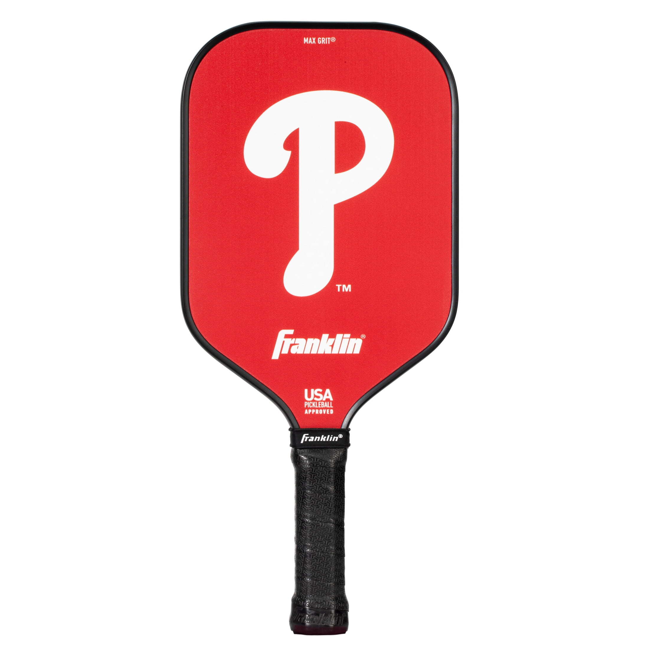 Franklin Sports MLB Philadelphia Phillies Pickleball Paddle - Official MLB Team Pickleball Paddles - USAP (USAPA) Approved Premium Quality Pickleball Paddles - Authentic Team Logos + Colors