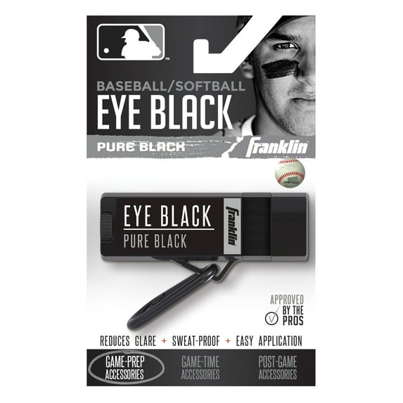 Franklin Sports MLB Premium Eye Black - Pure Black