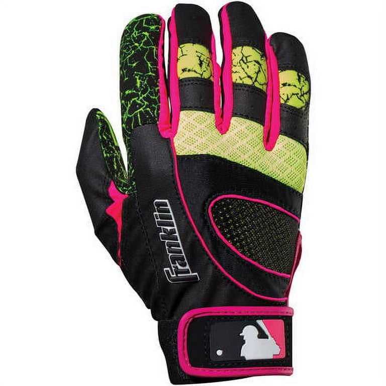 Franklin Sports MLB Youth Insanity Batting Gloves