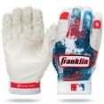 thumbnail interactive-video image 1 of Franklin Sports MLB Youth Teeball Batting Gloves - Grow to Pro - Red/White/Blue - Youth XX Small, 1 of 11