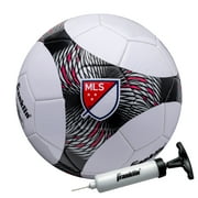 Franklin Sports MLS Pro Vent Kids Soccer Ball - Size 4 Youth Soccer Ball - Soft Cover - Great for Kids and Toddlers - Air Pump Included