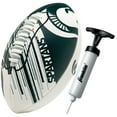 thumbnail image 1 of NCAA Michigan State Football - Youth Mini Football - 8.5" Football- SPACELACE Easy Grip Texture- Perfect for Kids !, 1 of 8