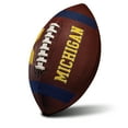 thumbnail image 1 of Franklin Sports Michigan Wolverines Kids NCAA Youth Football - Official College Team Junior Footballs with Team Logos for Kids - Kids Junior Size PVC Football - Backyard + Tailgate Ball - 8.5", 1 of 9