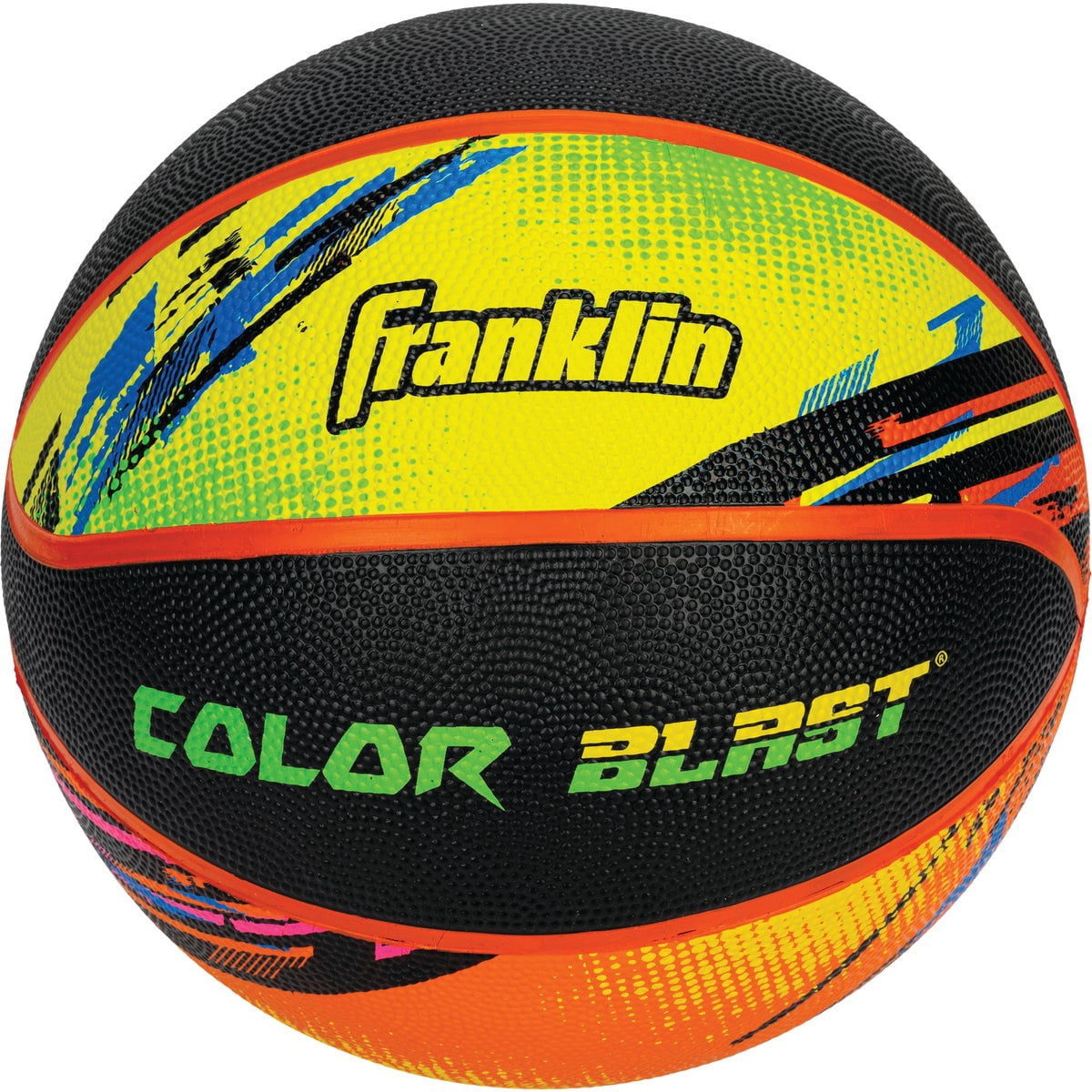 Franklin Sports Mystic Basketball - Women's Basketball - Girl's Indoor + Outdoor Ball - 28.5" Intermediate Rubber Ball - Air Pump Included
