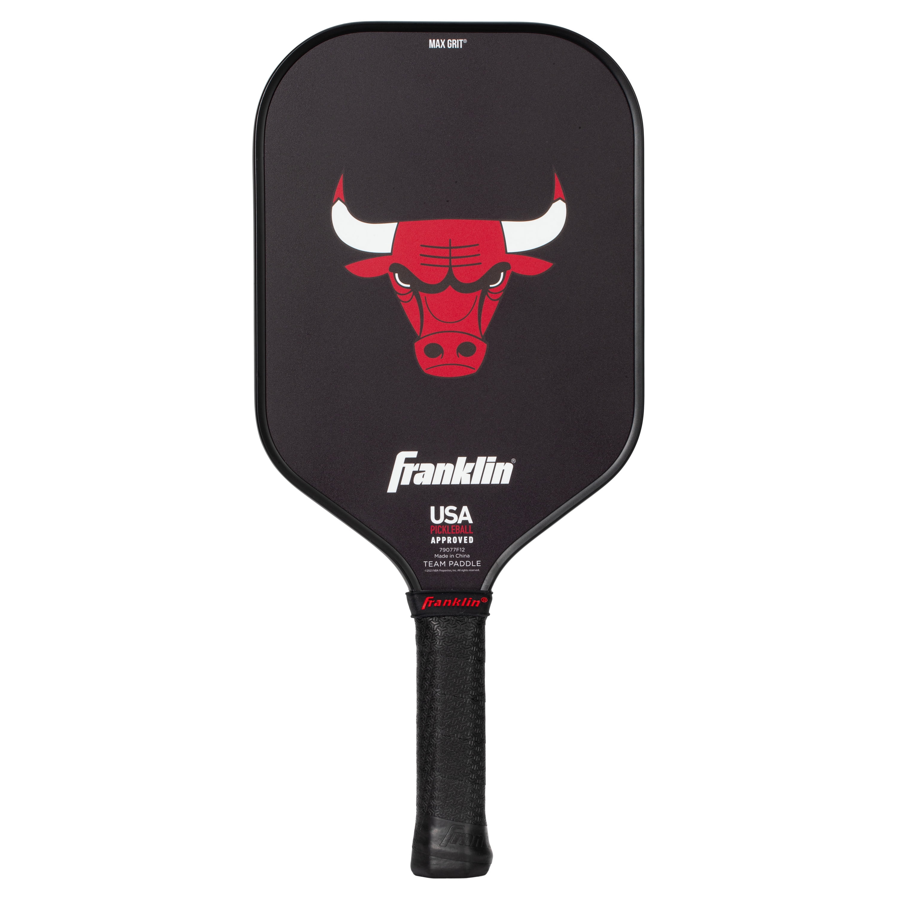 Franklin Sports NBA Chicago Bulls Pickleball Paddle Official NBA Team