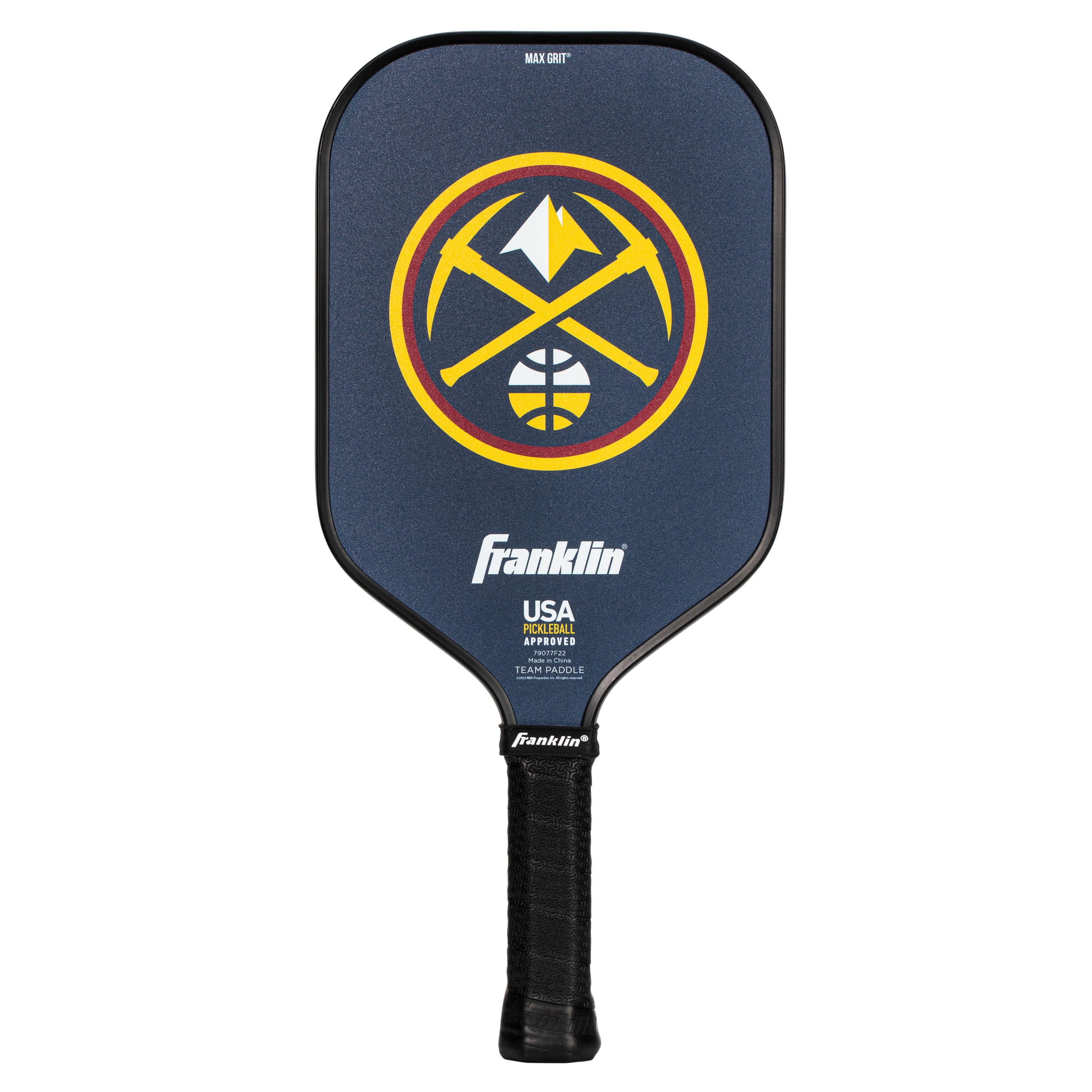 Franklin Sports NBA Denver Nuggets Pickleball Paddle Official NBA