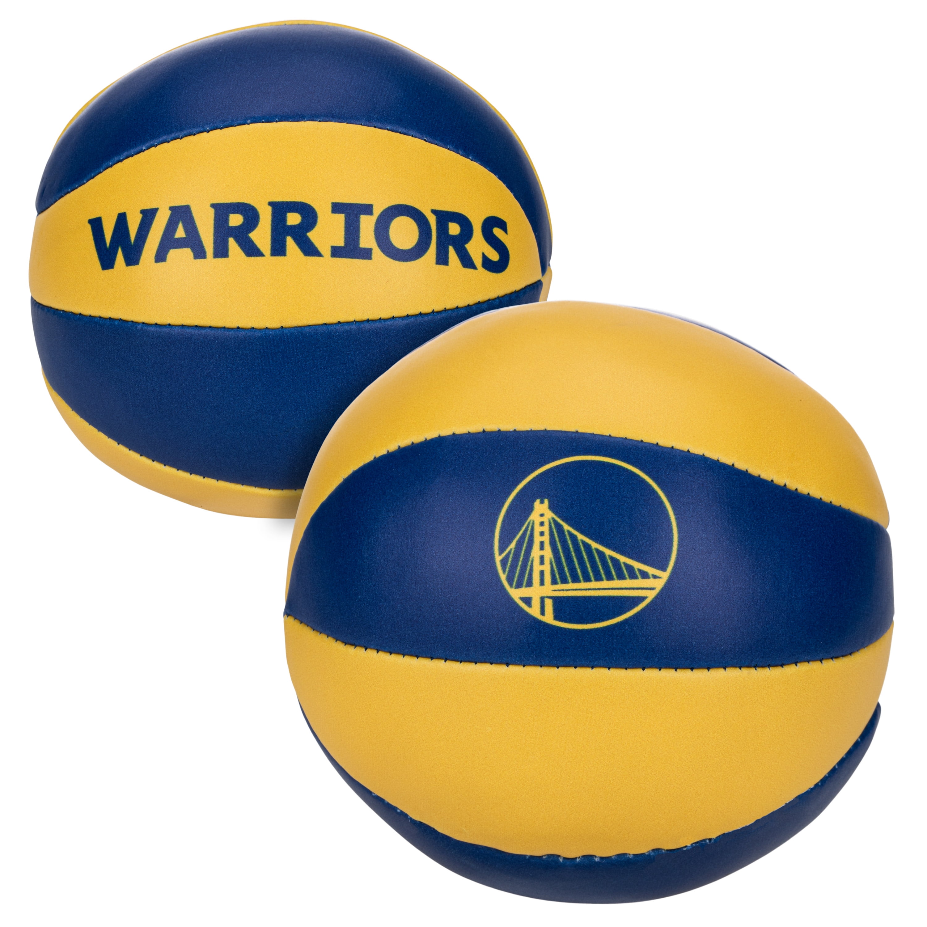 Franklin Sports NBA Golden State Warriors Toy Basketballs 2 Pack of