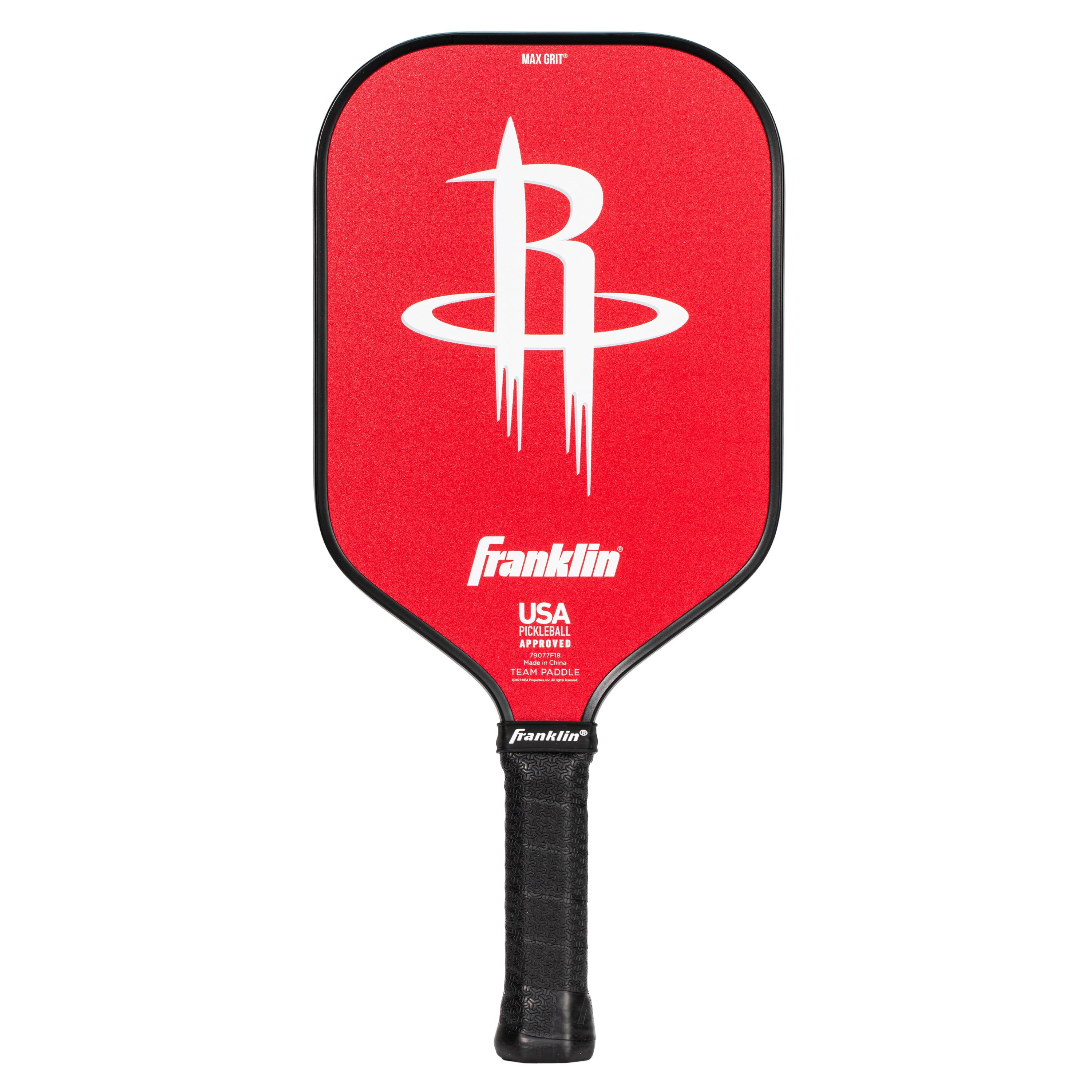 Franklin Sports NBA Houston Rockets Pickleball Paddle - Official NBA Team Pickleball Paddles - USAP (USAPA) Approved Premium Quality Pickleball Paddles - Authentic Team Logos + Colors
