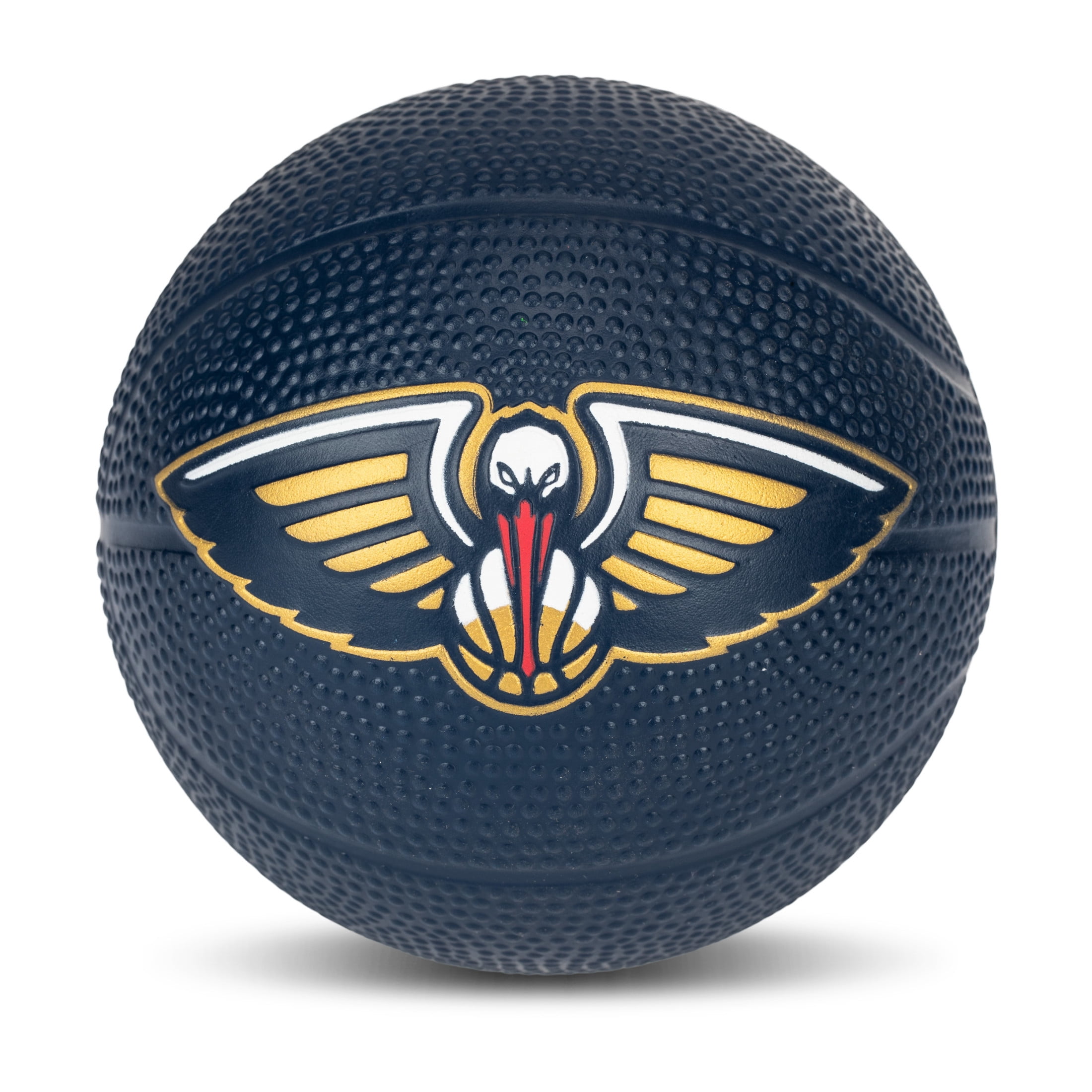 Franklin Sports NBA New Orleans Pelicans Mini Foam Basketball - Kids 5.5" Inch Toy Basketball for Over the Door + Mini Indoor Basketball Hoops - NBA Fan Shop Soft Foam Indoor Kids Basketballs