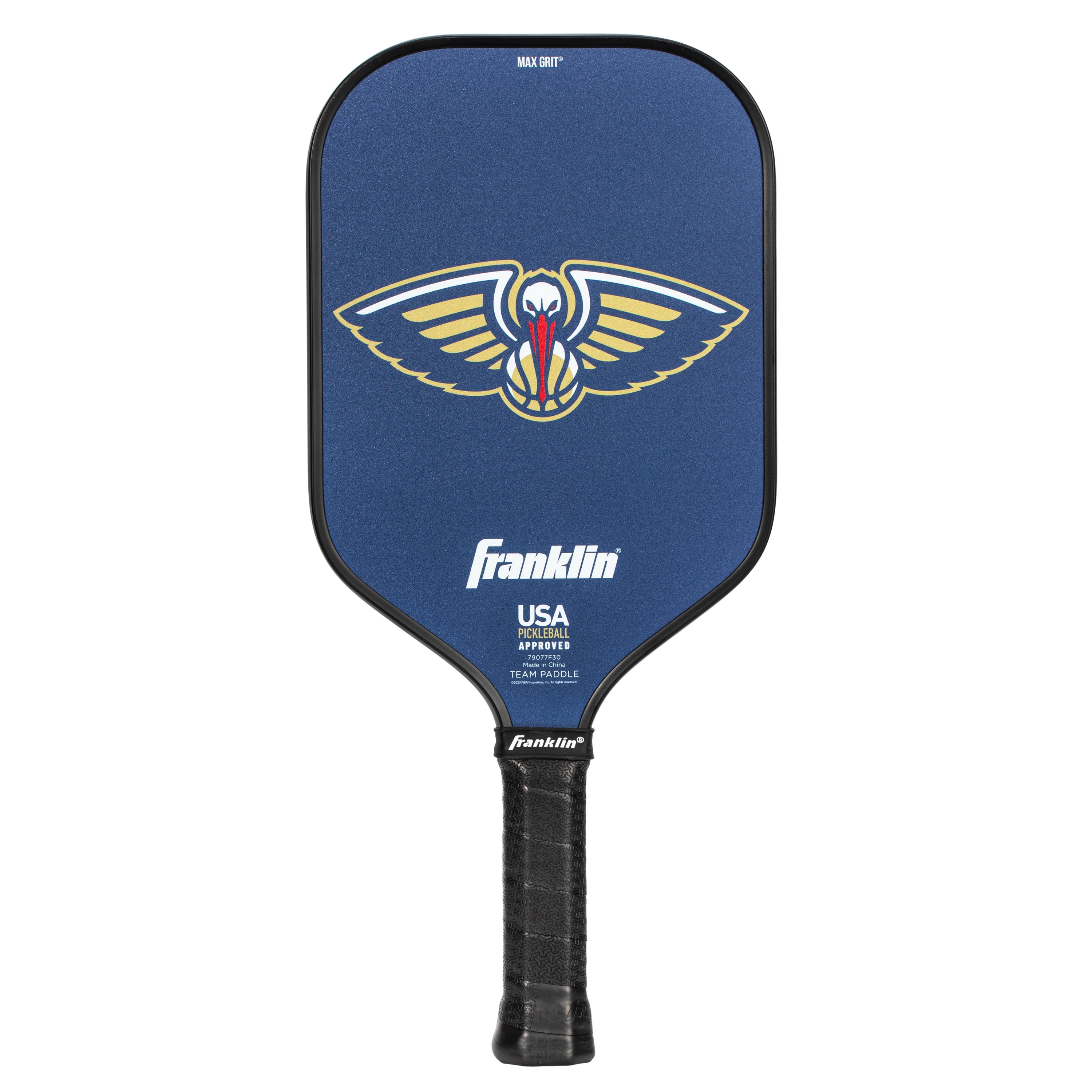 Franklin Sports NBA New Orleans Pelicans Pickleball Paddle - Official NBA Team Pickleball Paddles - USAP (USAPA) Approved Premium Quality Pickleball Paddles - Authentic Team Logos + Colors
