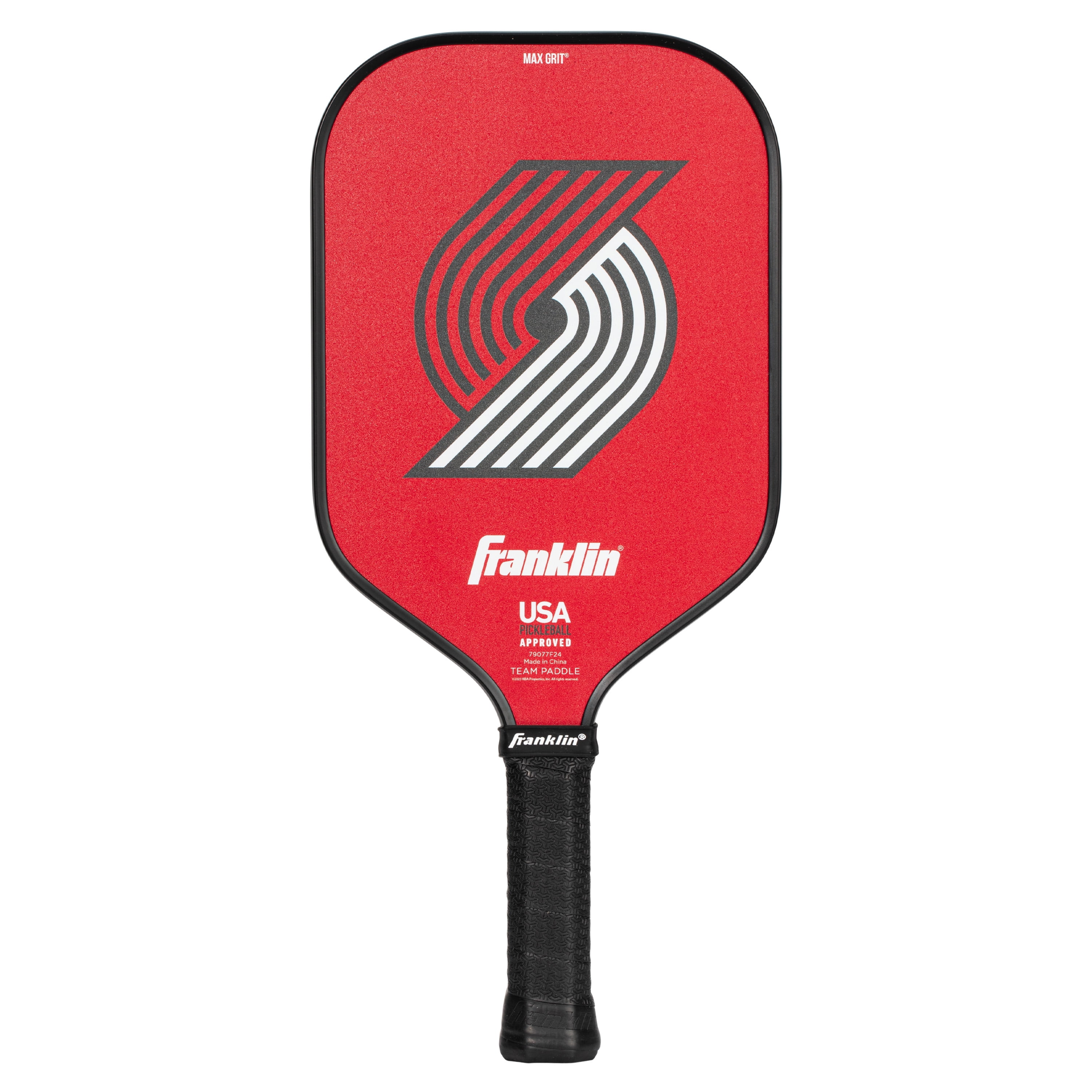 Franklin Sports NBA Portland Trail Blazers Pickleball Paddle - Official NBA Team Pickleball Paddles - USAP (USAPA) Approved Premium Quality Pickleball Paddles - Authentic Team Logos + Colors