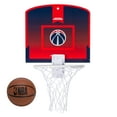 thumbnail image 1 of Franklin Sports NBA Washington Wizards Mini Over the Door Basketball Hoop - Kids Indoor Mini Basketball Hoop with Basketball - NBA Fan Shop Mini Hoop for Bedroom + Office - Over the Door Mini Hoop Set, 1 of 11
