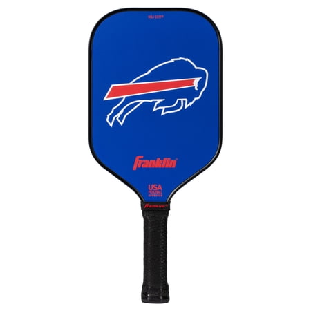 Franklin Sports NFL Buffalo Bills Pickleball Paddle - Official NFL Team Pickleball Paddles - USAP (USAPA) Approved Premium Quality Pickleball Paddles - Authentic Team Logos + Colors