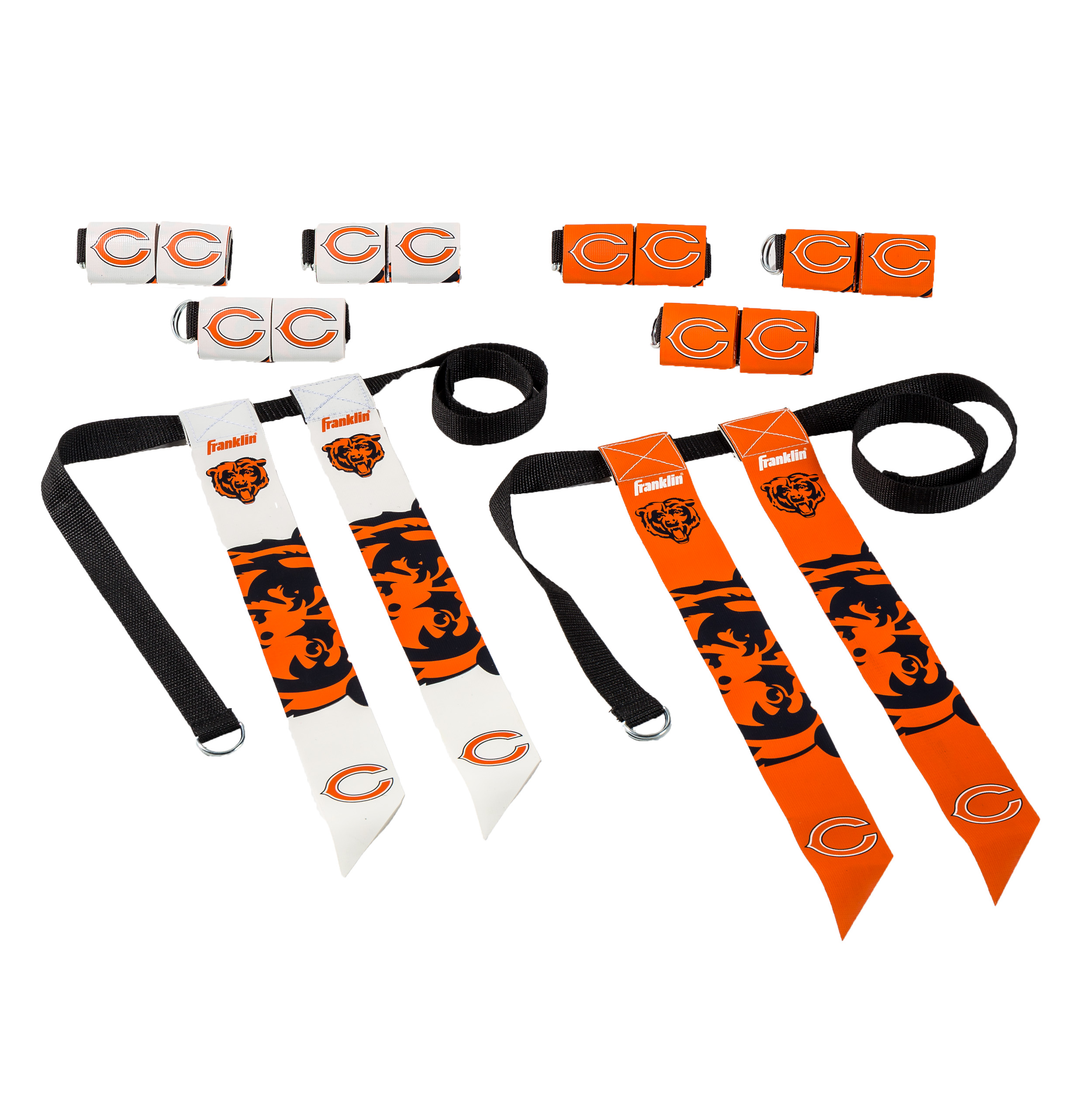 Franklin Sports NFL Chicago Bears Youth Flag Football Set - image 1 of 8