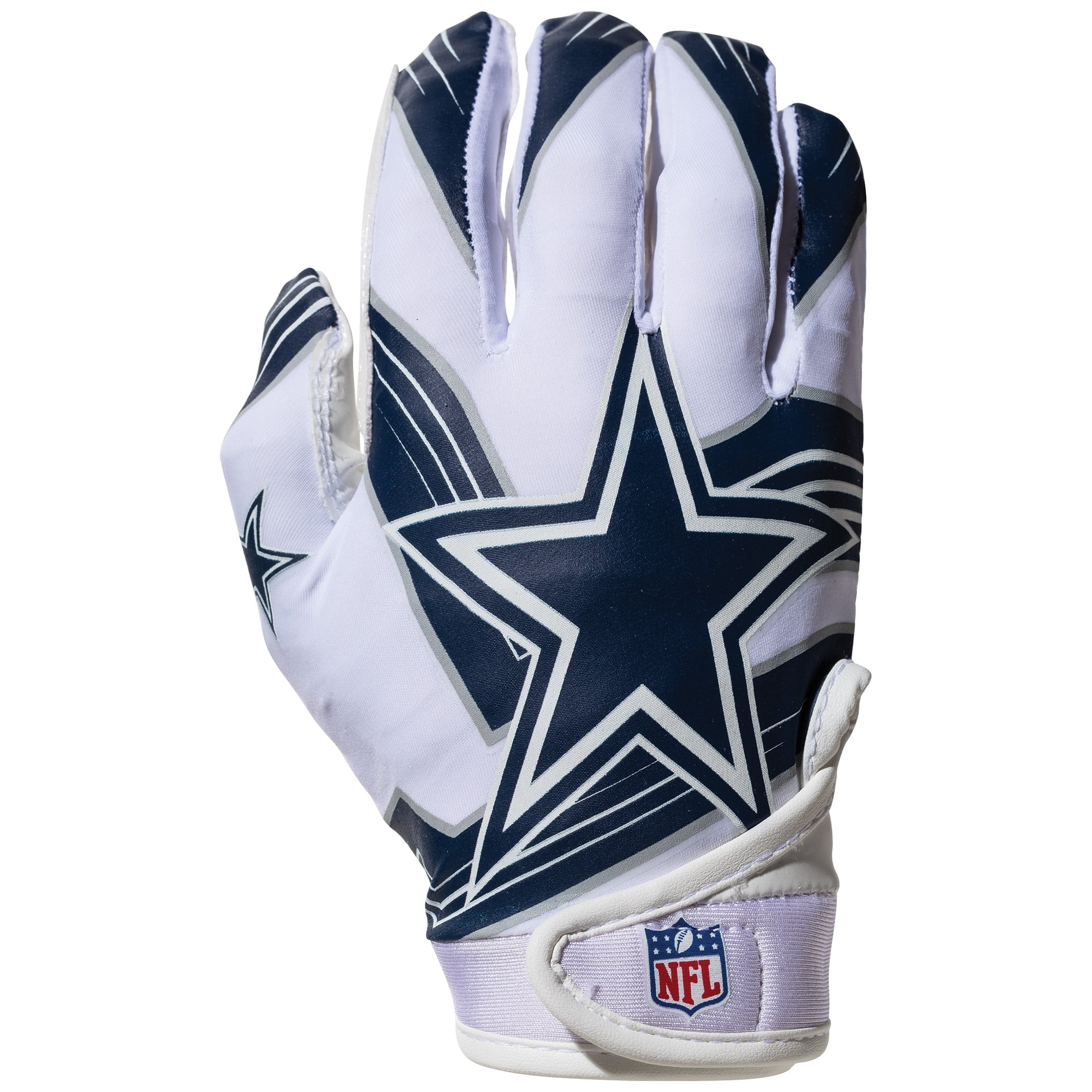 Franklin Sports NFL Dallas Cowboys Youth Football Receiver Gloves 
