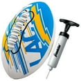 thumbnail image 1 of Franklin Sports NFL Los Angeles Chargers Football - Youth Mini Football - 8.5" Football- SPACELACE Easy Grip Texture-  Perfect for Kids !, 1 of 7