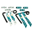 thumbnail image 1 of Franklin Sports NFL Miami Dolphins Youth Flag Football Set, 1 of 2