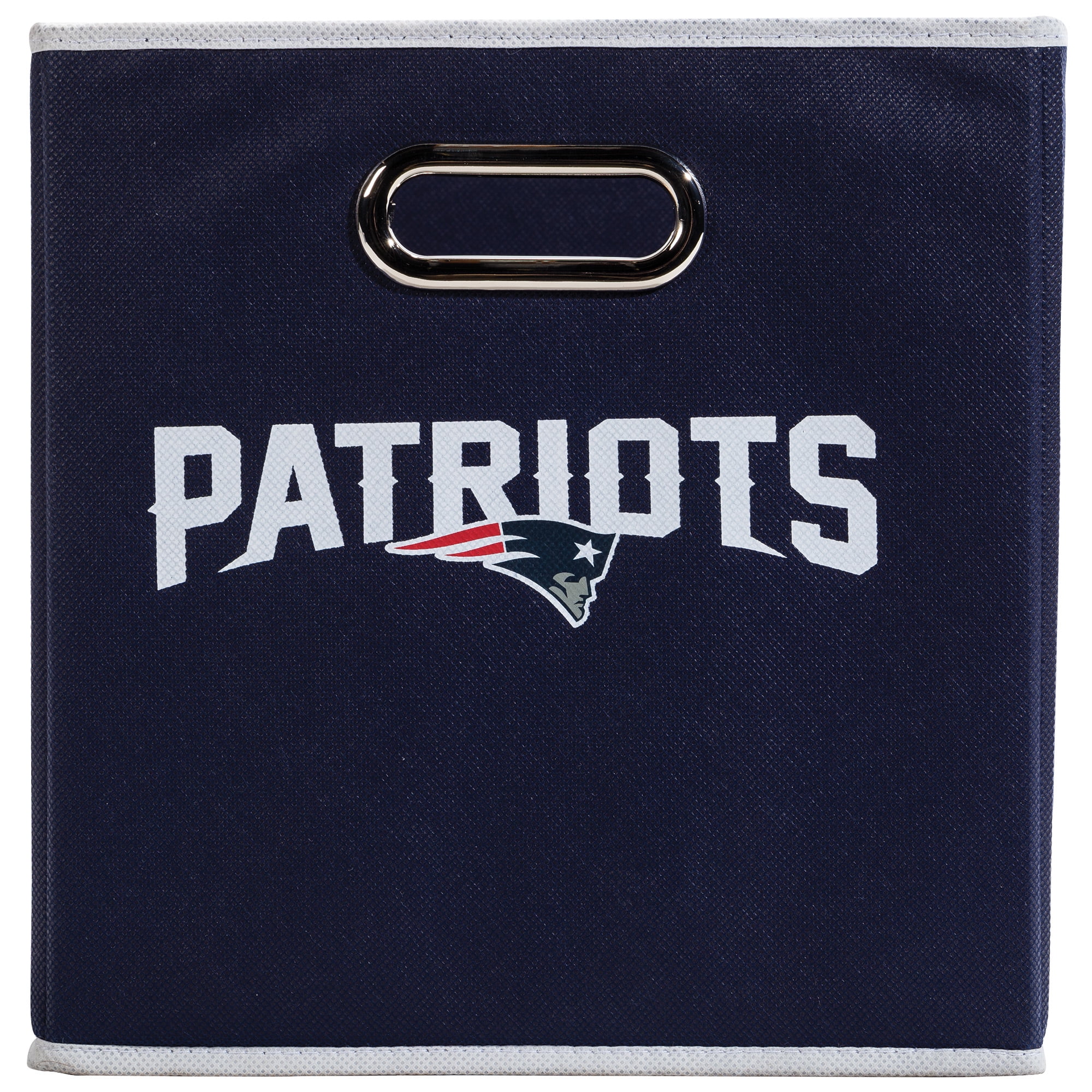 Franklin Sports NFL New England Patriots Collapsible Storage Bin
