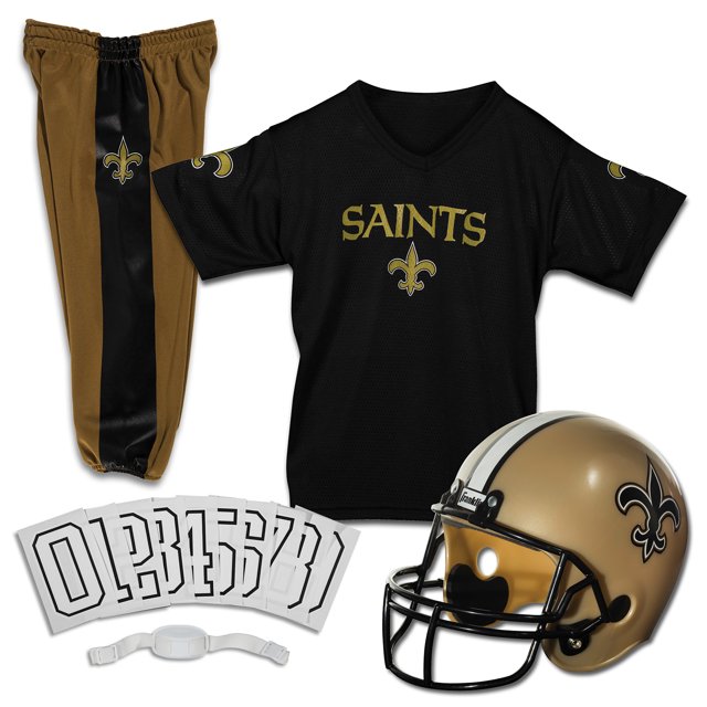 Franklin Sports NFL New Orleans Saints Youth Licensed Deluxe Uniform