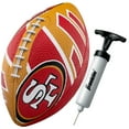 thumbnail image 1 of Franklin Sports NFL Rubber Mini Football - 8.5" - San Francisco 49ers, 1 of 7