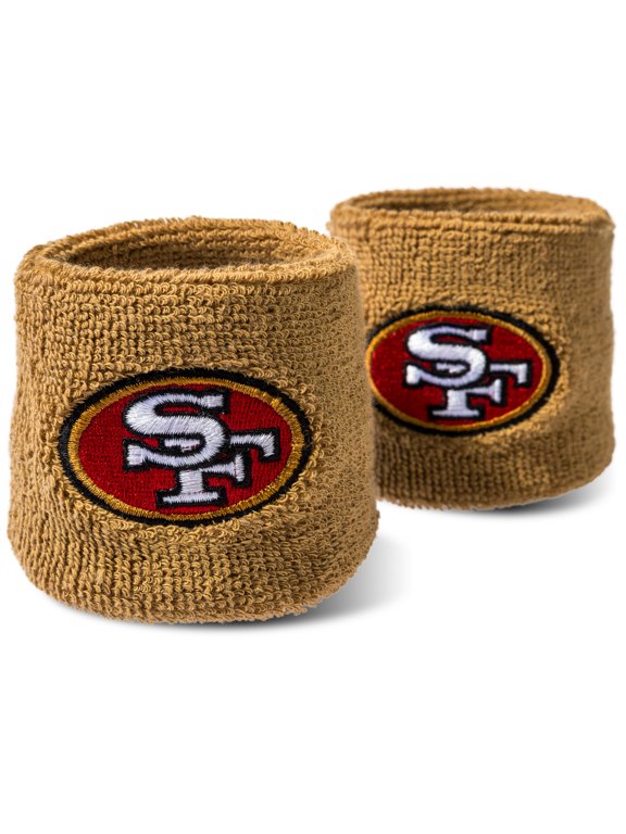 NFL Youth Wristbands - 2.5" Pair - San Francisco 49ers
