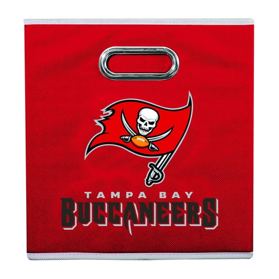Franklin Sports NFL Tampa Bay Buccaneers Collapsible Storage Bin