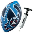 thumbnail image 1 of Franklin Sports NFL Tennesse Titans Football - Youth Football -  Mini 8.5" Rubber Football - Perfect for Kids - Team Logos and Colors!, 1 of 7