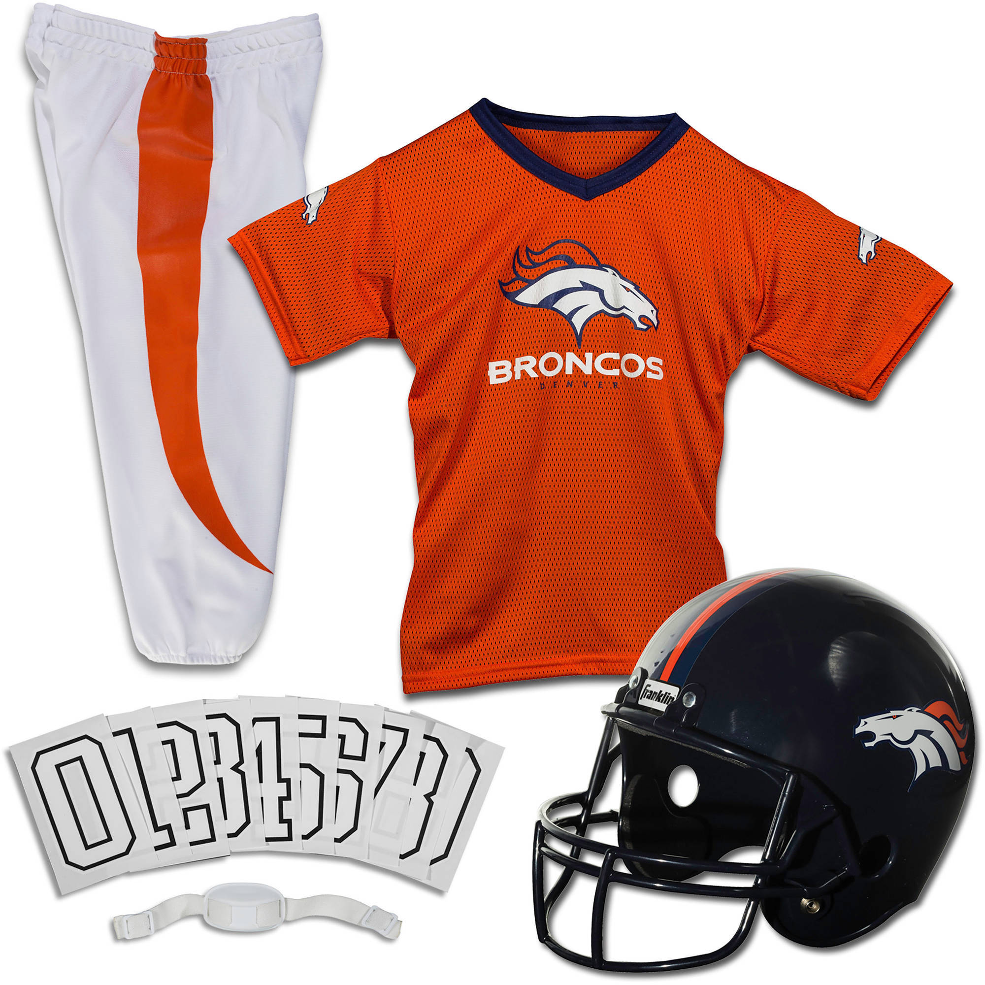 Franklin Sports NFL Youth Deluxe Uniform/Costume Football Set (Choose Team and Size) - image 1 of 5