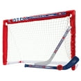 thumbnail image 1 of Franklin Sports NHL Montreal Canadiens Mini Hockey Set - Kids Indoor Knee Hockey Goal, Ball, + 2 Mini Hockey Stick Combo Set - Youth NHL Team Indoor Toy Knee Hockey Sets - NHL Official - Ages 3+, 1 of 7
