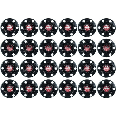 Franklin Sports NHL Pro Commander Street Hockey Puck - 24 pack