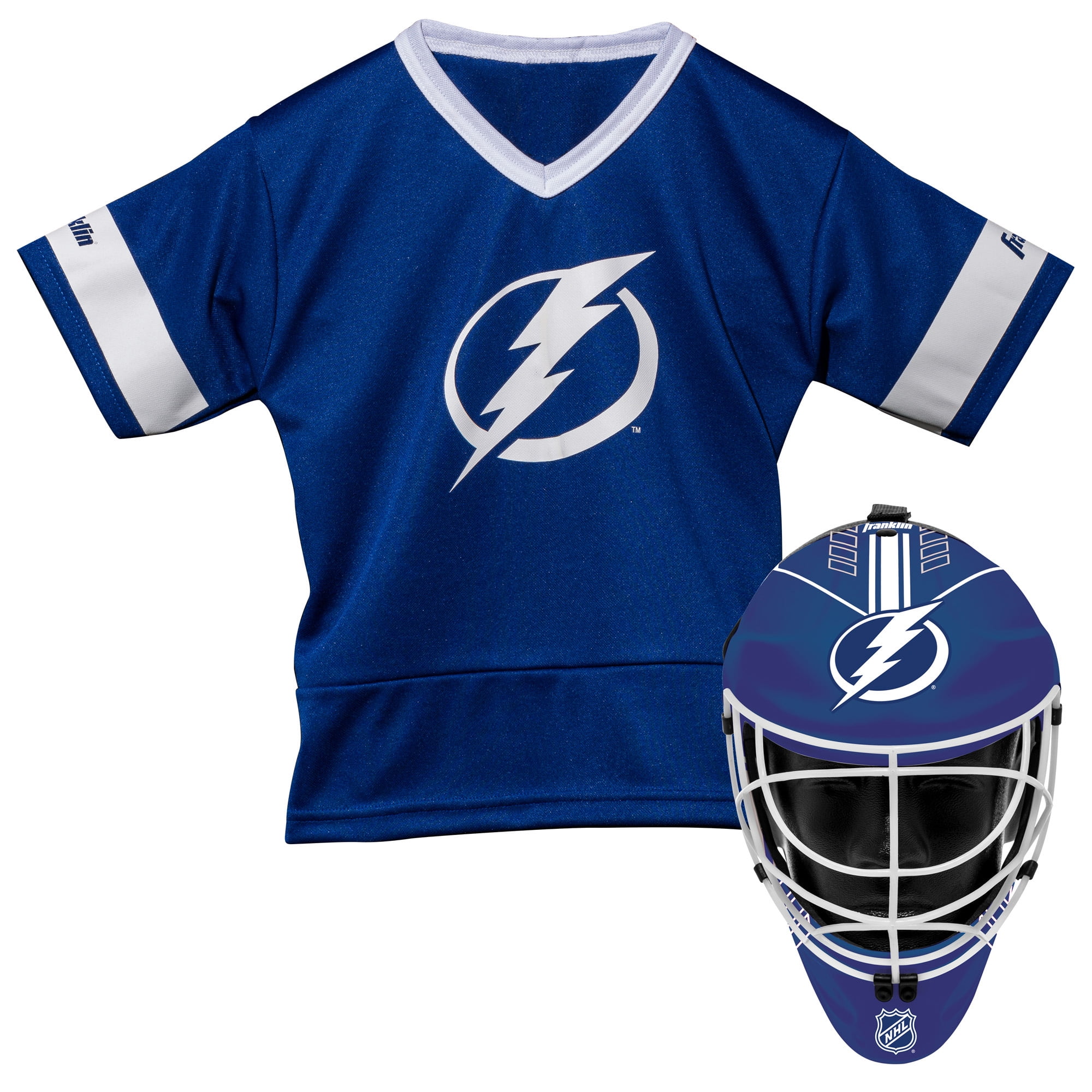 Franklin Sports NHL Tampa Bay Lightning Youth Team Uniform Set