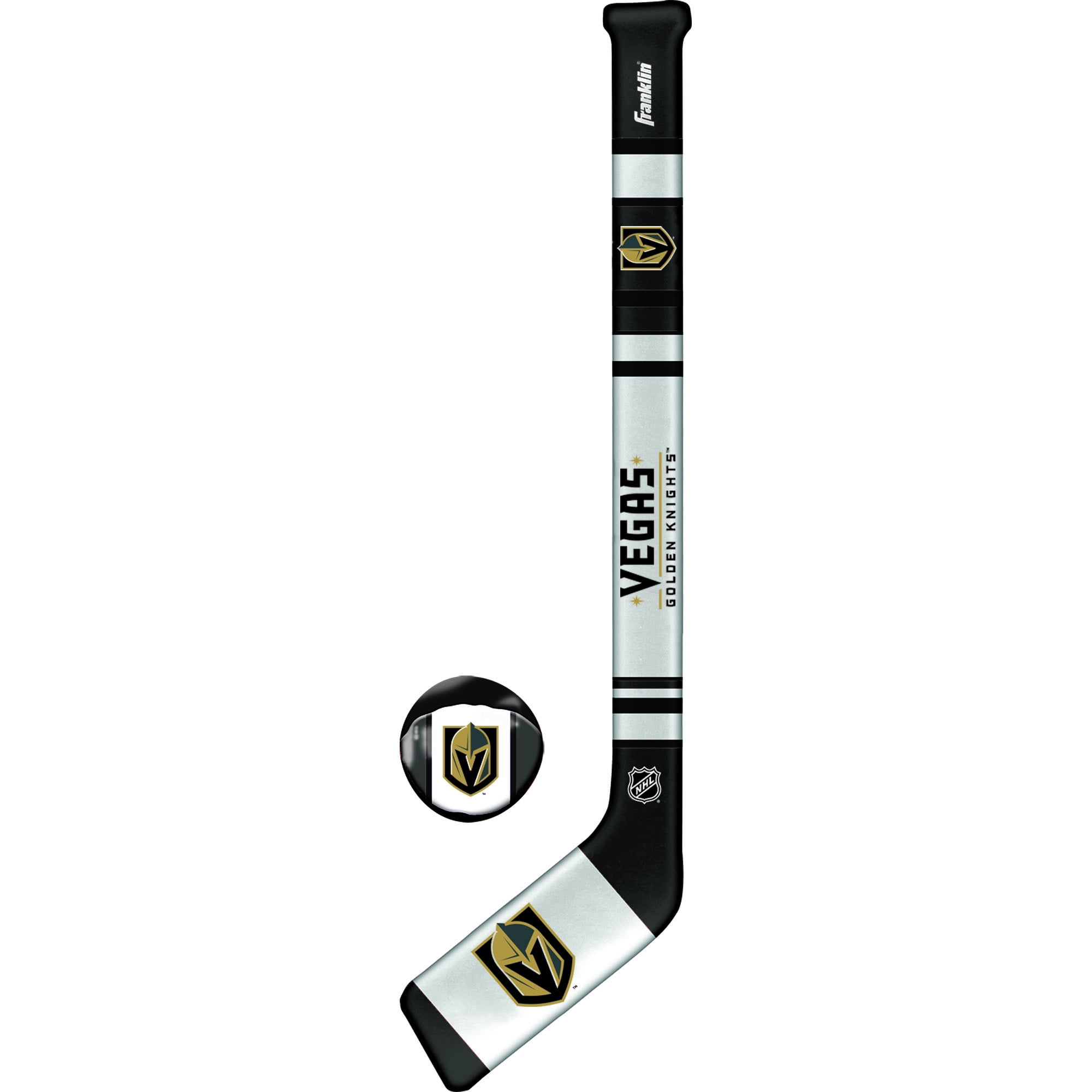 Franklin Sports NHL Vegas Golden Knights Soft Sport Hockey Set