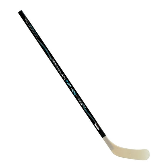Franklin Sports NHL Youth Street Hockey Stick - Power 1040 Kids Outdoor Street Hockey Sticks - 48" Inch Youth Junior Hockey Stick for Kids - Right Handed Hockey Stick - Wood/Fiberglass Shaft - Righty