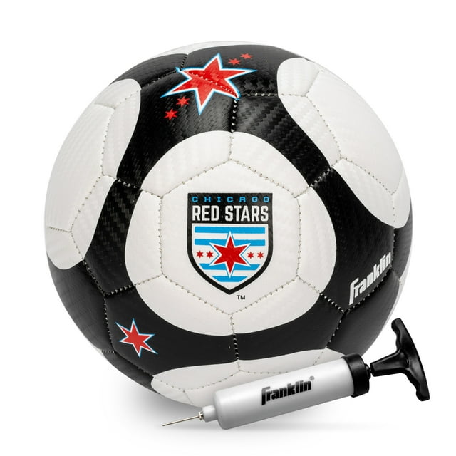 Franklin Sports NWSL Chicago Red Stars Soccer Ball Kids Mini Size 1