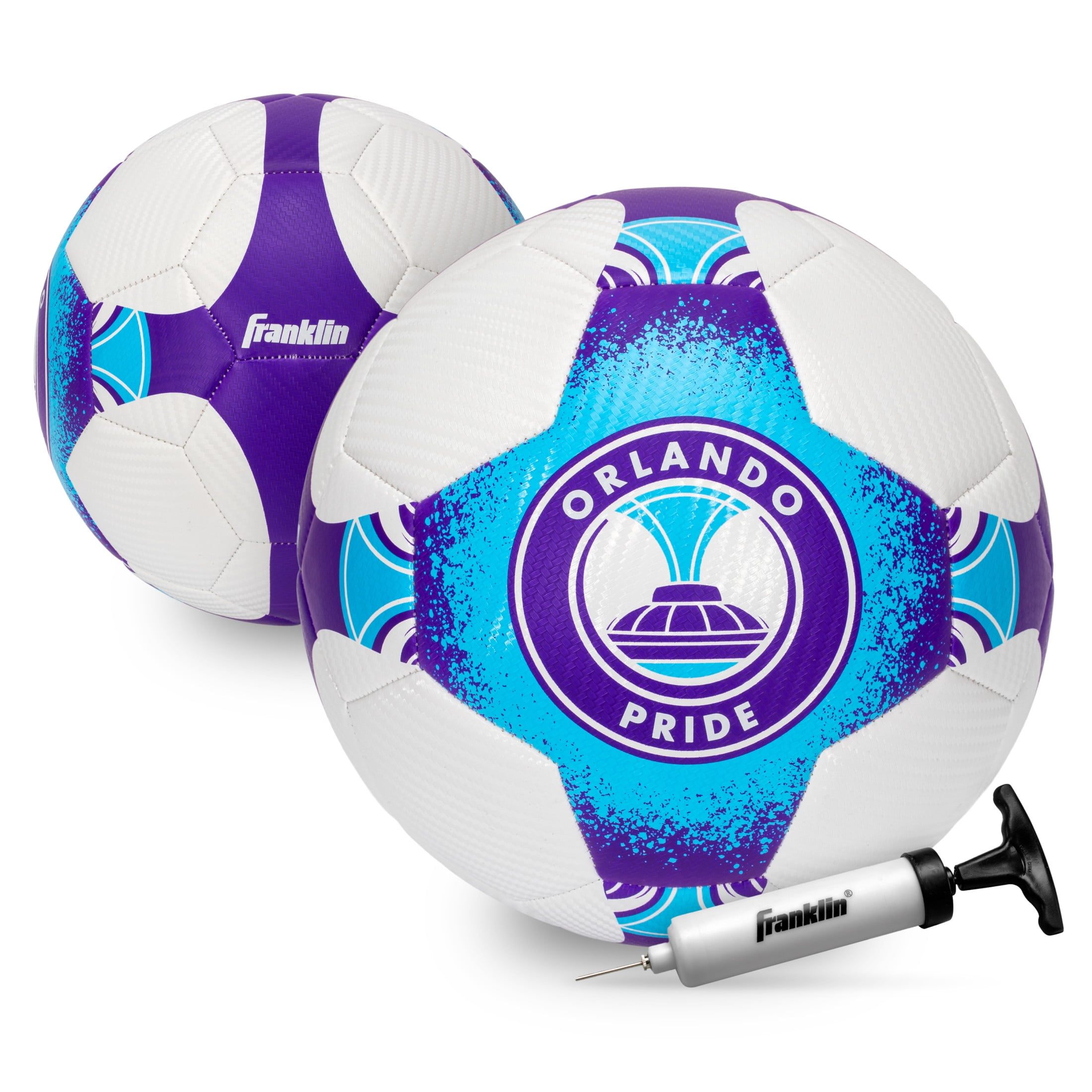Franklin Sports NWSL Orlando Pride Soccer Ball - Official Size 5