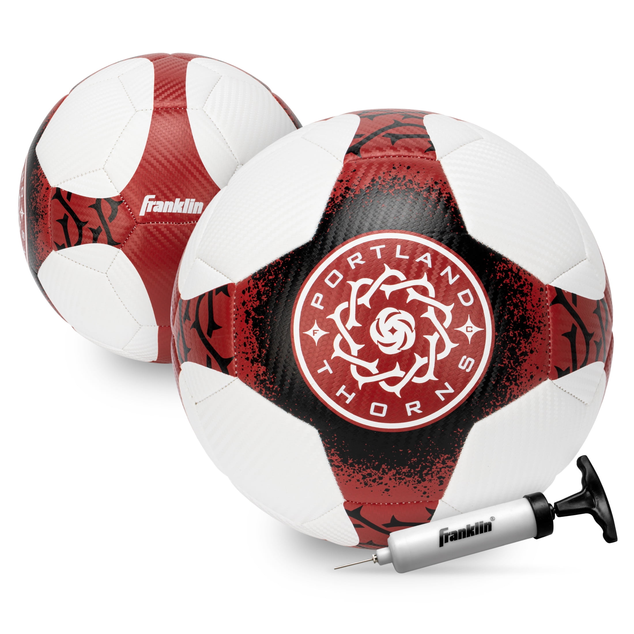 Franklin Sports NWSL Portland Thorns Soccer Ball - Official Size 5