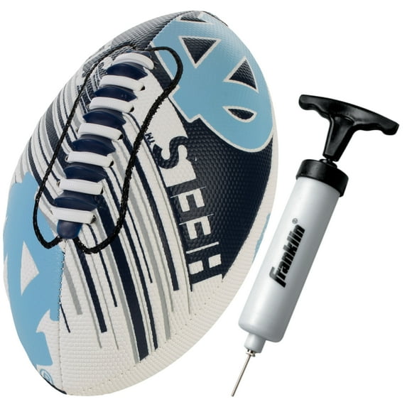 NCAA North Carolina Tar Heels Football - Youth Mini Football - 8.5" Football- SPACELACE Easy Grip Texture- Perfect for Kids !