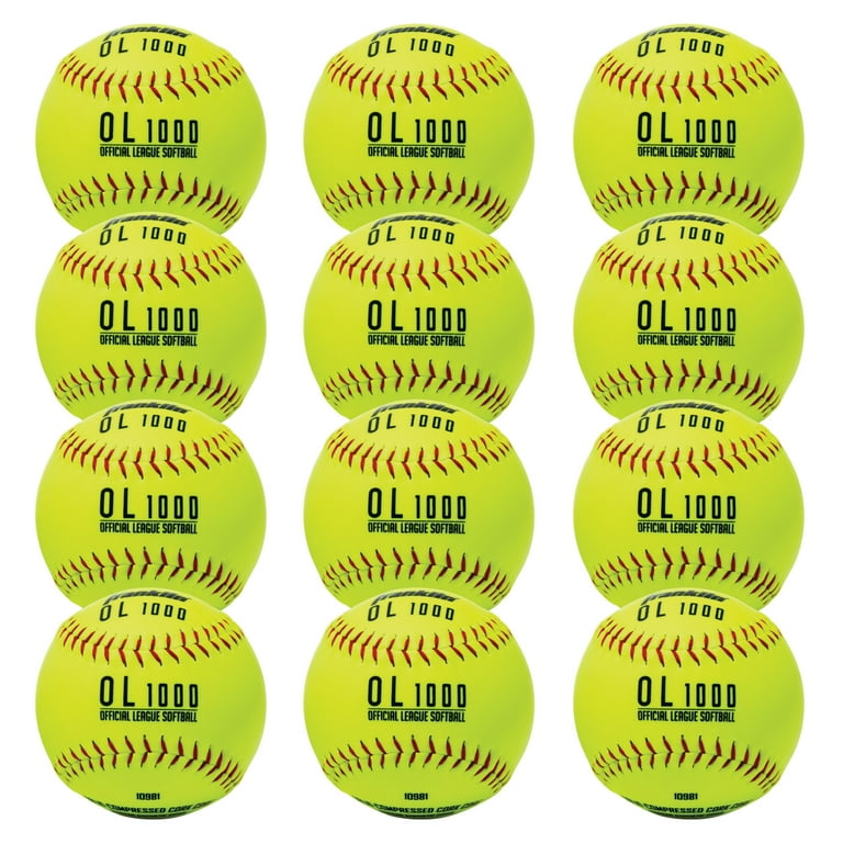 Franklin Sports OL1000 Practice Softballs - 12