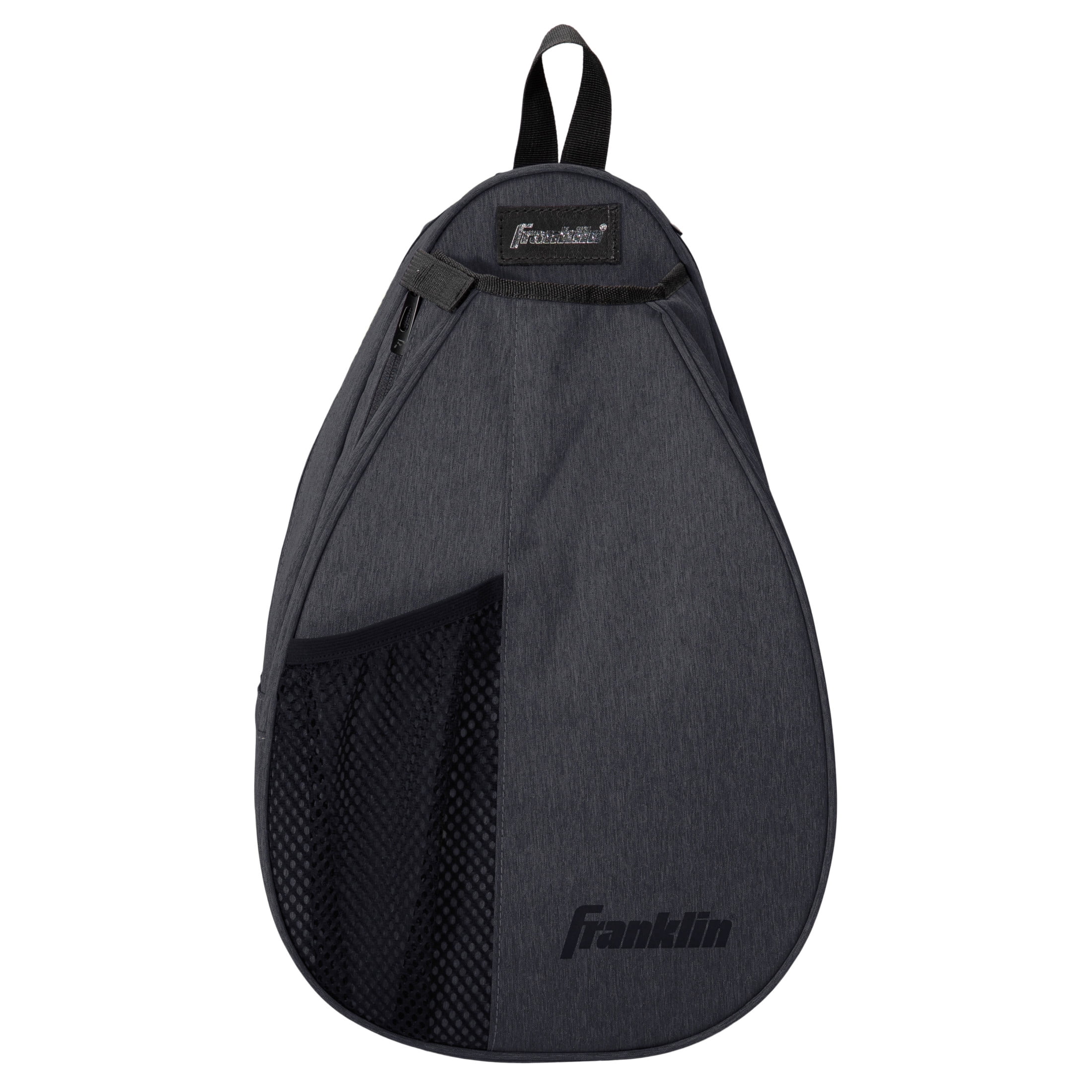 Franklin Sports Padel Sling Bag - Padel Equipment + Gear Backpack - Gray